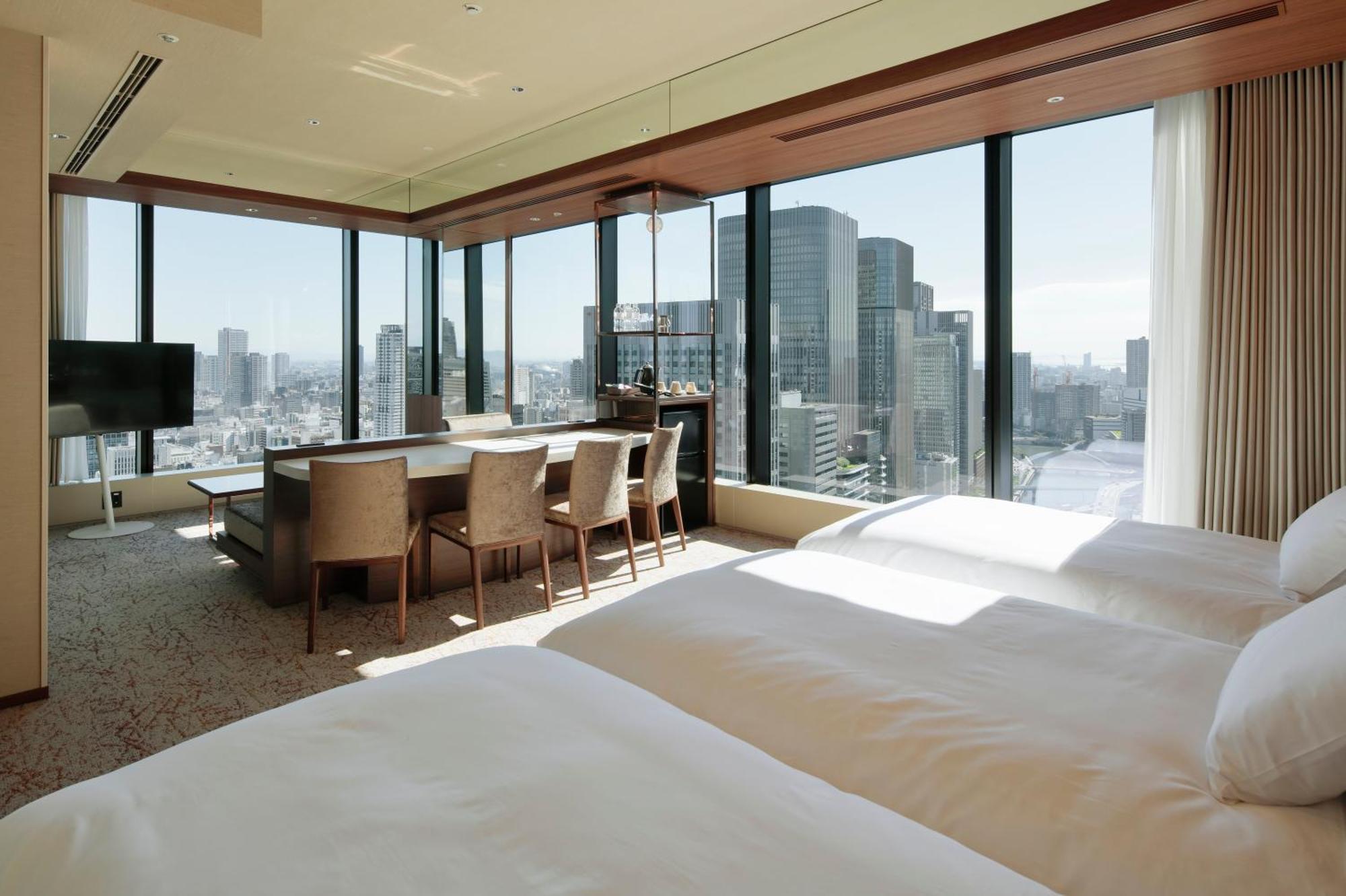 Candeo Hotels Osaka The Tower Exterior foto A suite at the hotel